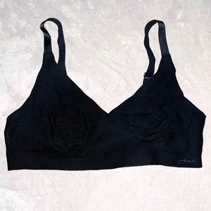 ❥ Victoria’s Secret Pink Black Bralette